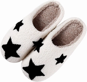 LNERIP Animal Slippers Fruit Slippers Plant Slippers Various Cartoon Patterns Fluffy Soft Memory Foam Retro Indoor Outdoor Home Couple Shoes