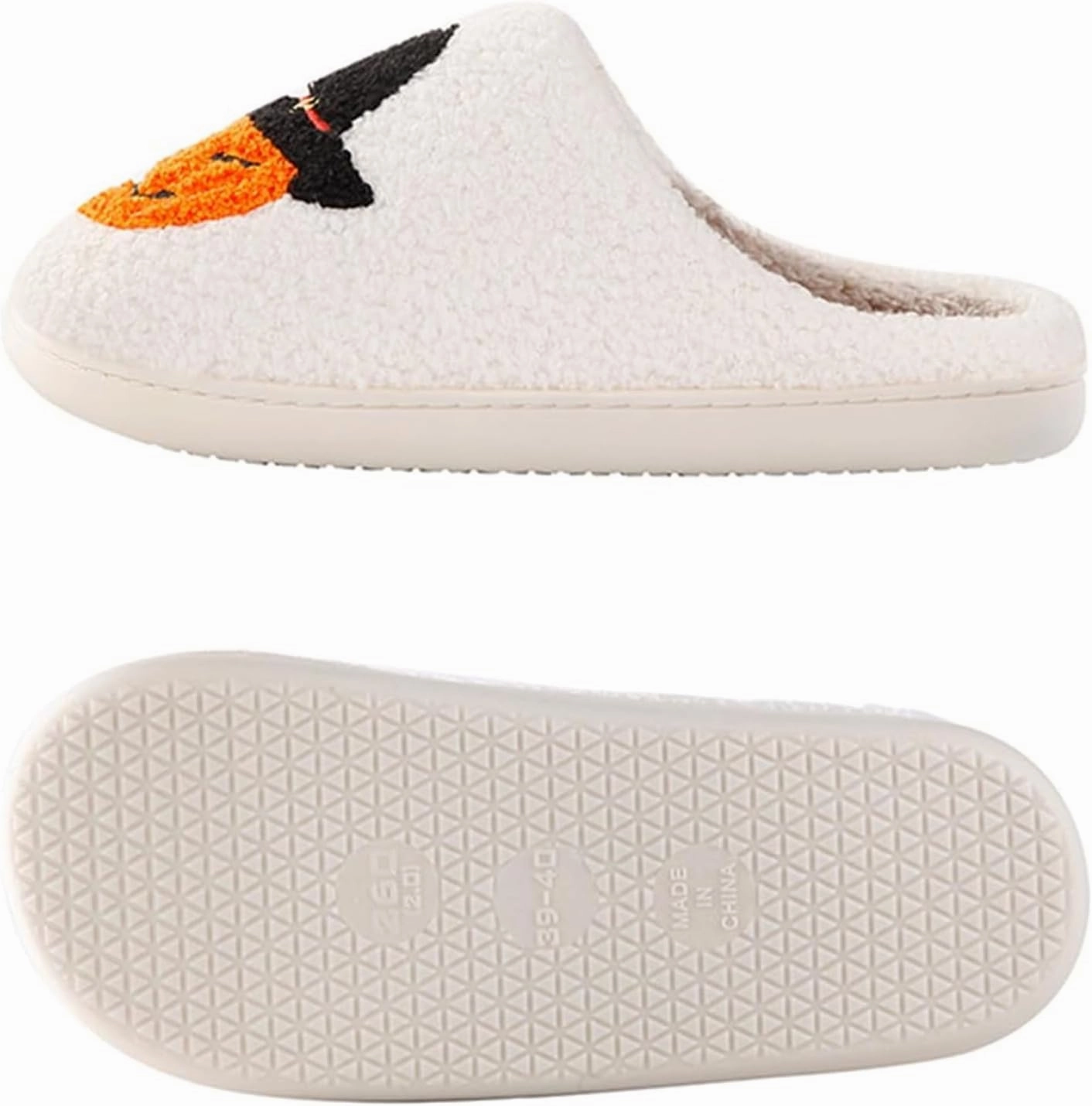 LNERIP Animal Slippers Fruit Slippers Plant Slippers Various Cartoon Patterns Fluffy Soft Memory Foam Retro Indoor Outdoor Home Couple Shoes