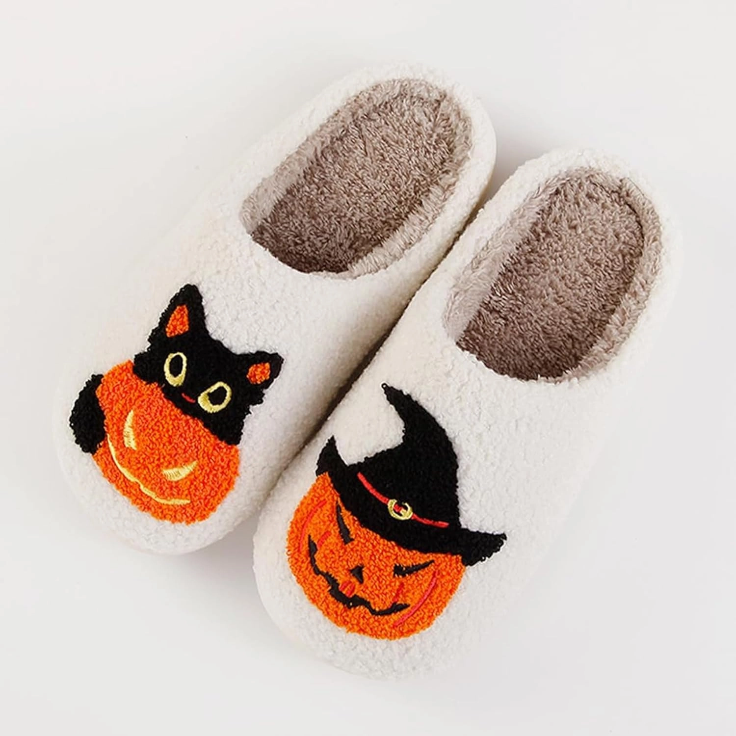 LNERIP Animal Slippers Fruit Slippers Plant Slippers Various Cartoon Patterns Fluffy Soft Memory Foam Retro Indoor Outdoor Home Couple Shoes
