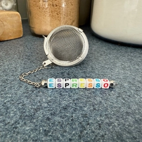 Loose Leaf Tea Steeper - BEADS (Espresso)