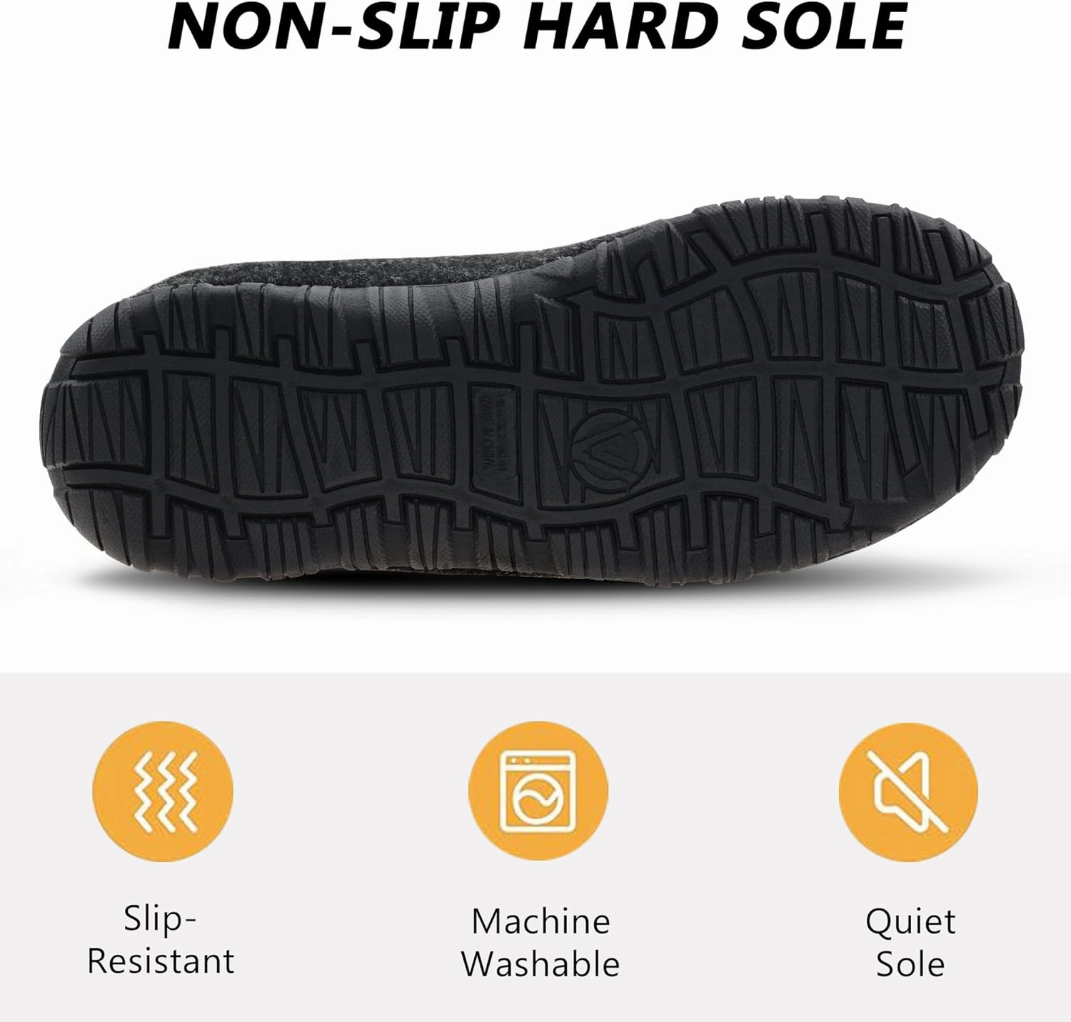 Lulex Mens Slippers Memory Foam House Slippers Indoor Outdoor Warm Fuzzy Comfy Fluffy House Shoes