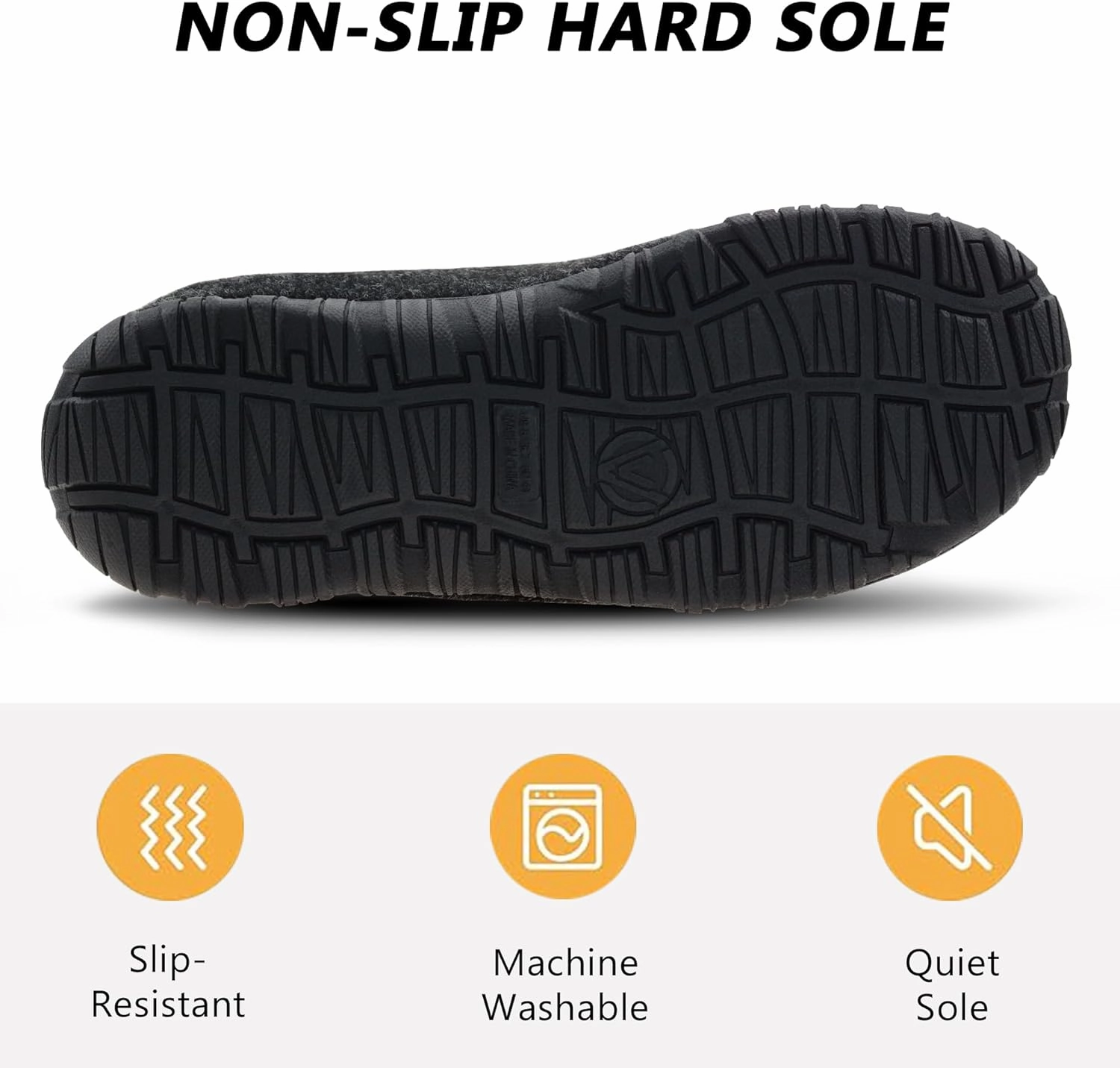 Lulex Mens Slippers Memory Foam House Slippers Indoor Outdoor Warm Fuzzy Comfy Fluffy House Shoes