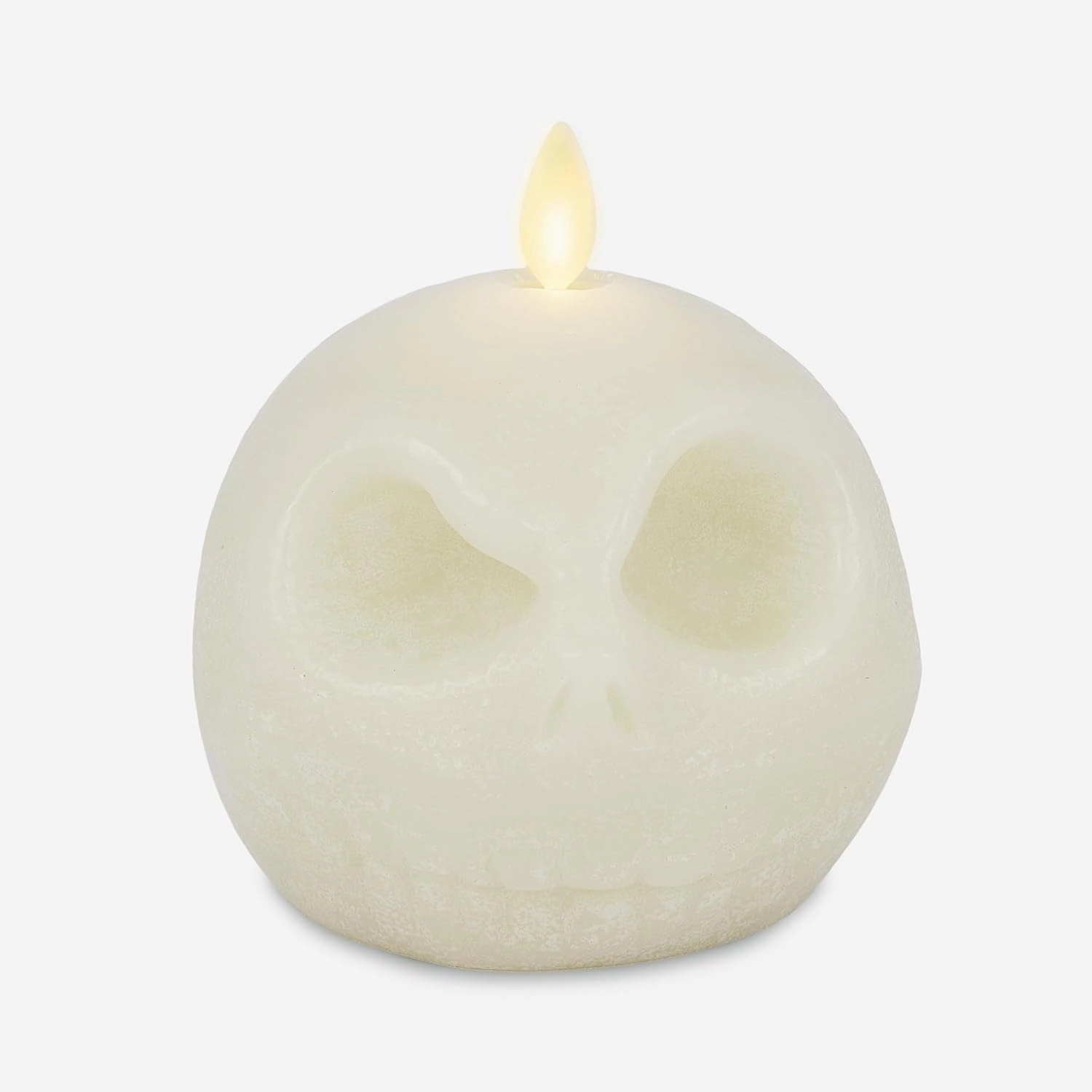 Luminara Disney Tim Burton's The Nightmare Before Christmas Collection - Jack Skellington Flameless LED Candle - AA Batteries Last 200  Hrs - Remote Ready   Timer