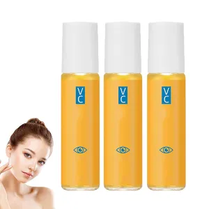 Lutein Eye Essence Oil,Lutein Eye Wrinkle Essence Oil, Eyes Serum Massage Ball, Anti Aging Anti Wrinkle Eyes Cream for Women and Men (3pcs)