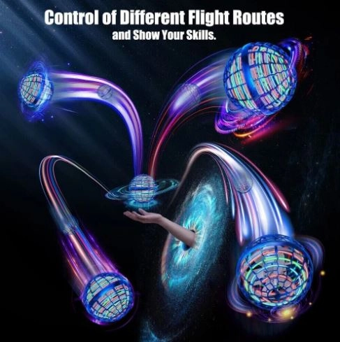 Luxora Top Cosmic Globe - Top-Rated Flying Orb Fidget Spinner Toy