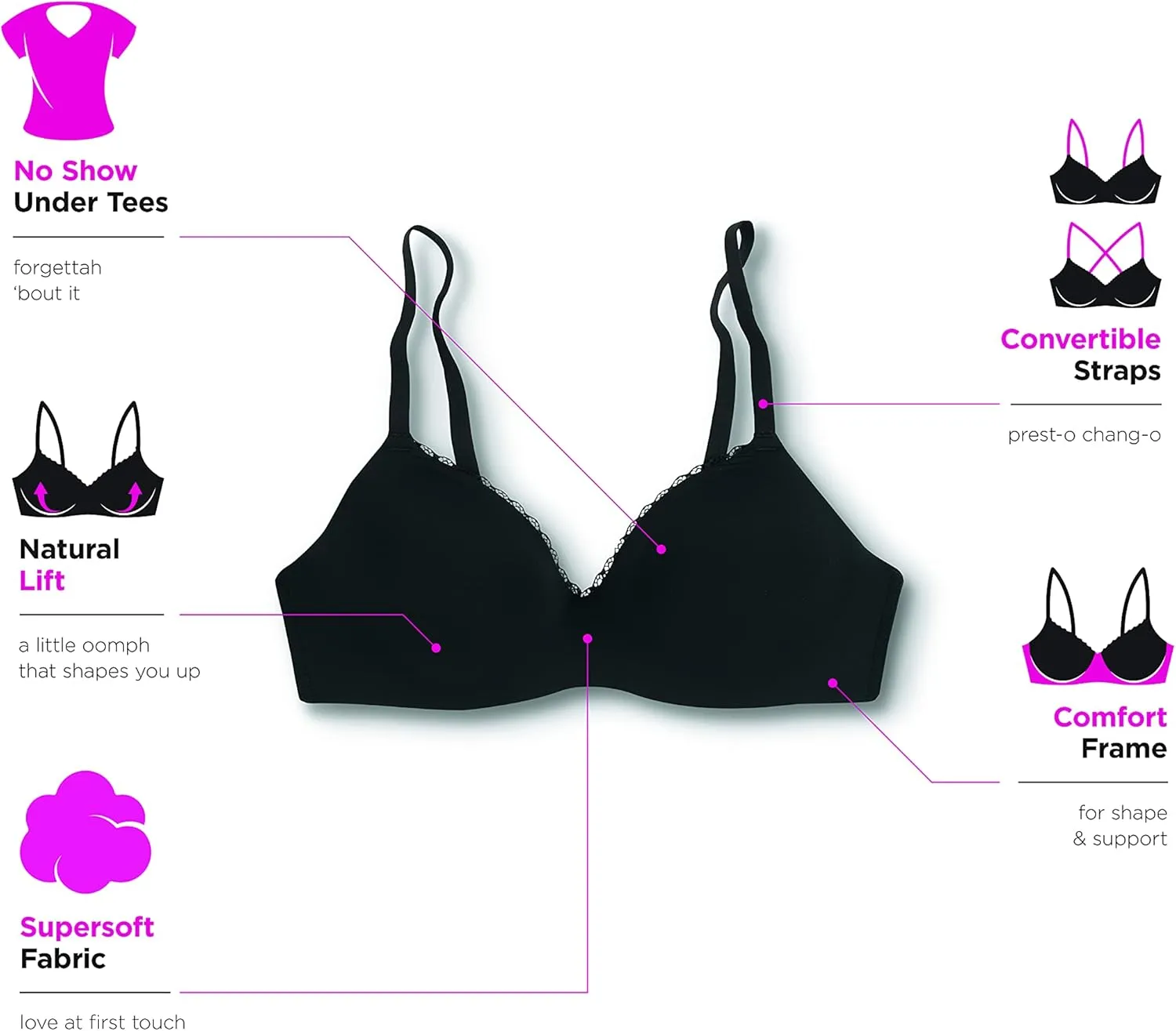 Maidenform Women's M Lift Bralette