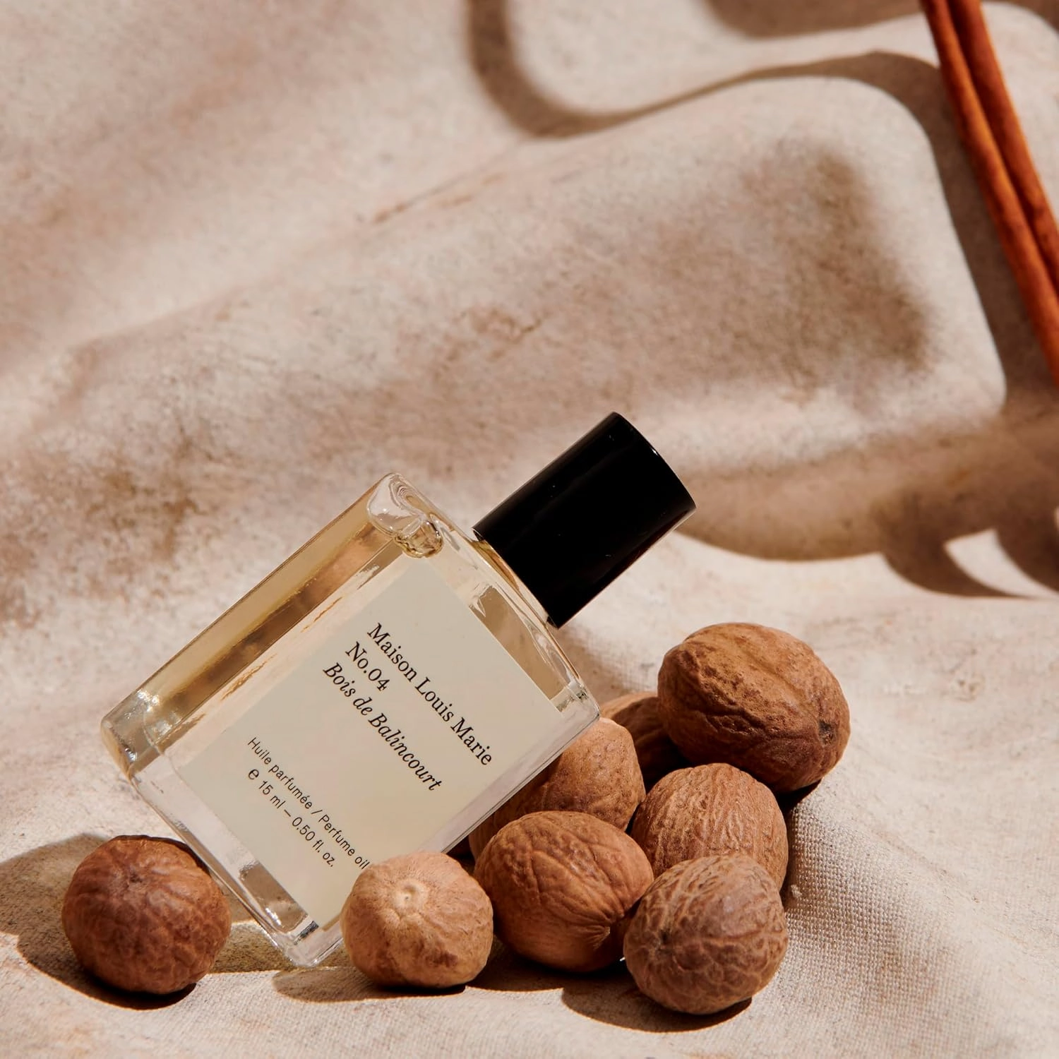 Maison Louis Marie - No.04 Bois de Balincourt Natural Roll-On Perfume Oil | Luxury Clean Beauty   Non-Toxic Fragrance (0.5 fl oz | 15 ml)