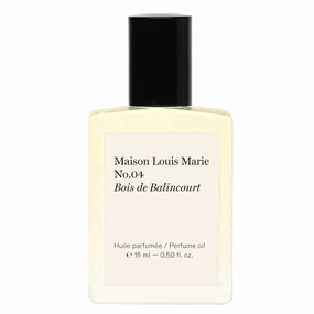 Maison Louis Marie - No.04 Bois de Balincourt Natural Roll-On Perfume Oil | Luxury Clean Beauty   Non-Toxic Fragrance (0.5 fl oz | 15 ml)
