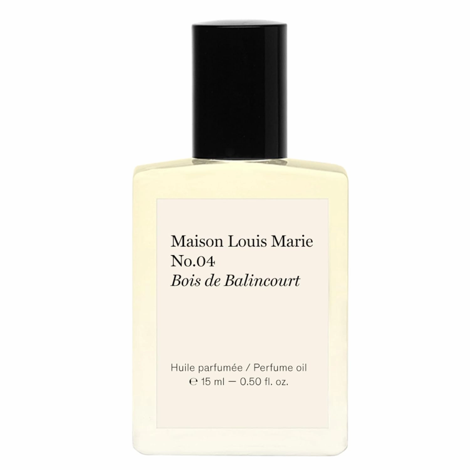 Maison Louis Marie - No.04 Bois de Balincourt Natural Roll-On Perfume Oil | Luxury Clean Beauty   Non-Toxic Fragrance (0.5 fl oz | 15 ml)