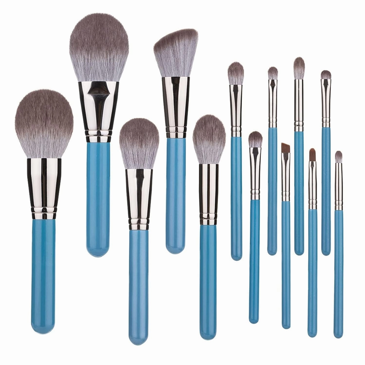 Makeup Brush 13pcs Synthetic Hair Brushes Set-powder Blush Foundation Eyeshadow Beauty Brochas