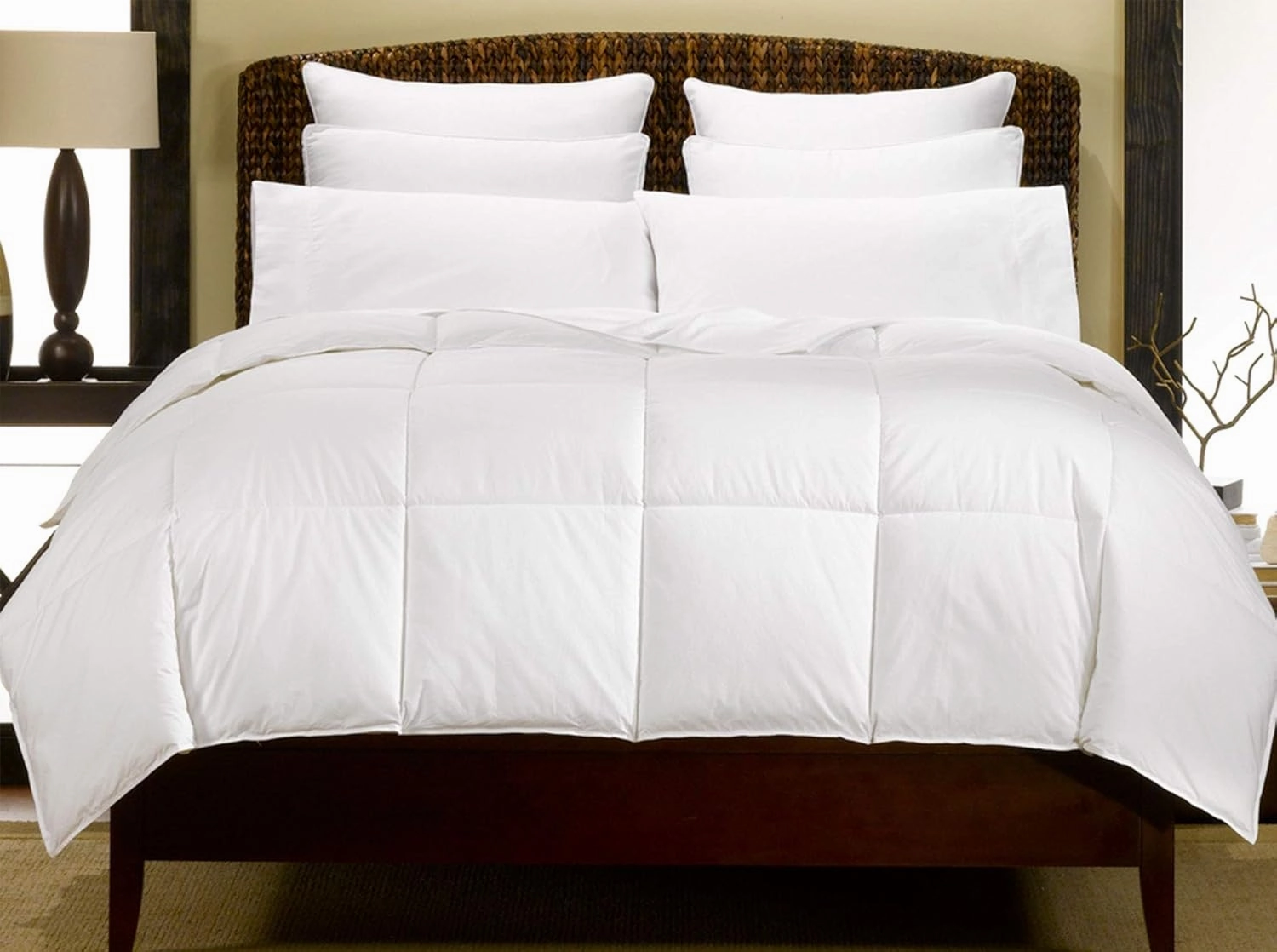 Marriott Down Blanket - Allergen-Free Down Comforter for Year-Round Use - King (108" x 96")