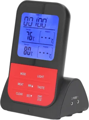 Meat Thermometer Digital Food Probe Remote Control Instant Read for Kitchen Cooking