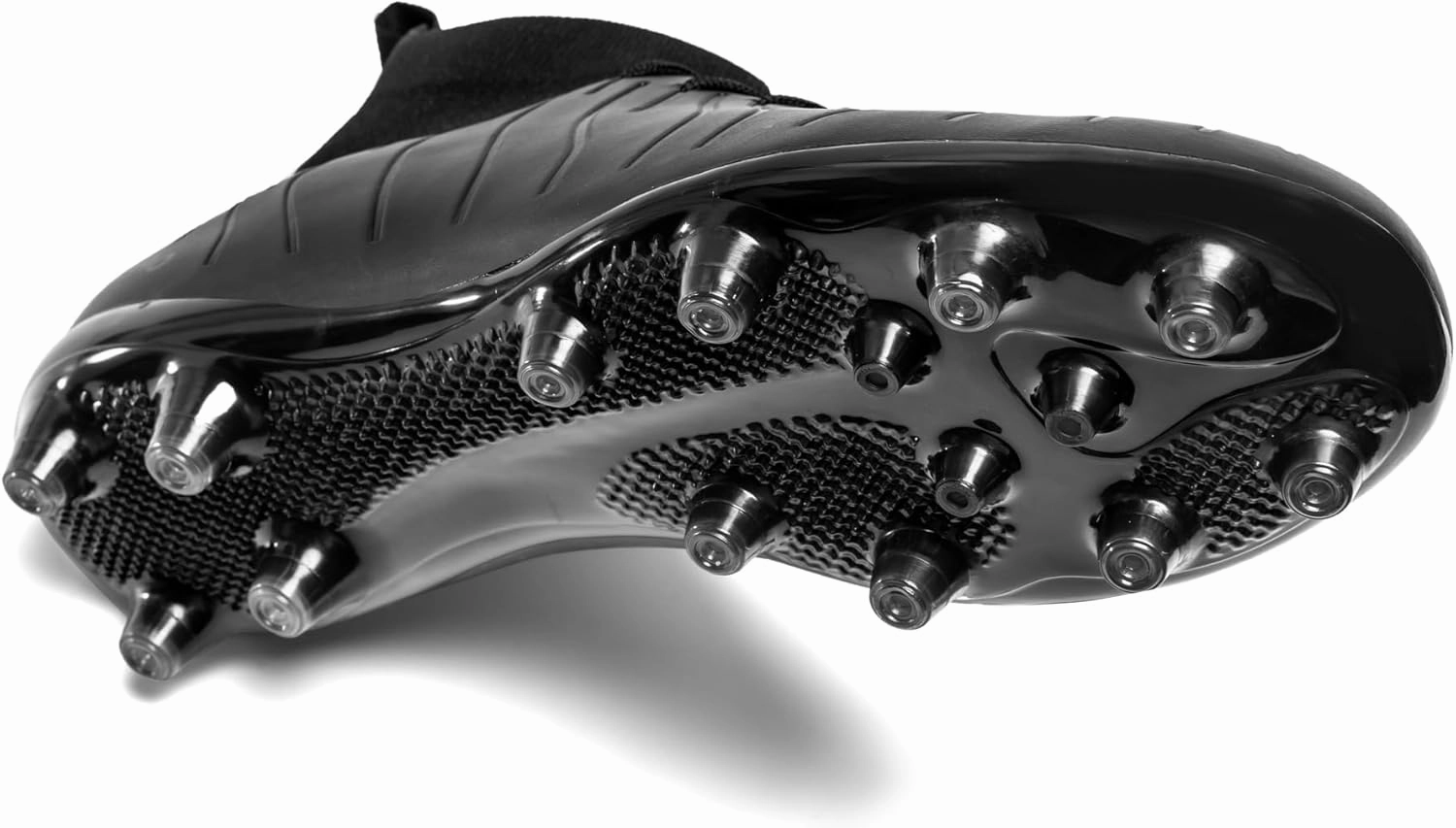 Men's Women's Soccer Shoes High-Tops Lace-Up Non-Slip Spikes Outdoor Sports Athletic Football Cleats