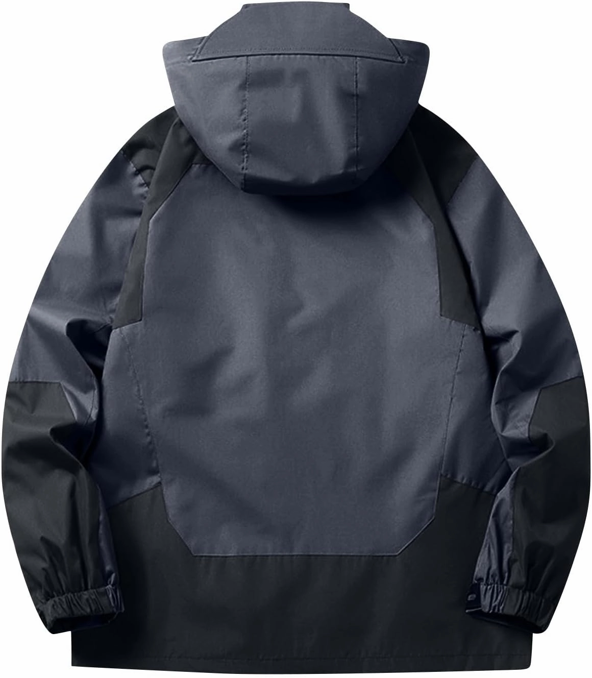 Mens Rain Jacket Lightweight Waterproof Rain Coats Poncho Sun Protective Outdoor Jacket with Hooded