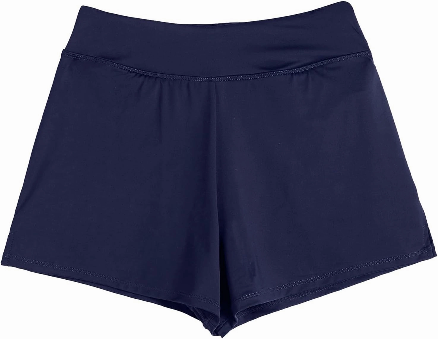Menstrual Leakproof Swim Shorts for Women High Waisted Bathing Suit Bottoms Breathable Full Coverage Bikini Bottom