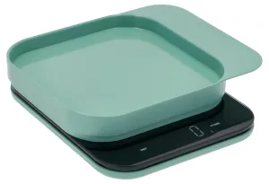 Mensura Kitchen Scale Accurate Measurements Made Effortless - Experience Precision Cooking with Battery - Powered Convenience - Requires 3 AAA Batteries for Reliable Performance (Nordic Green)