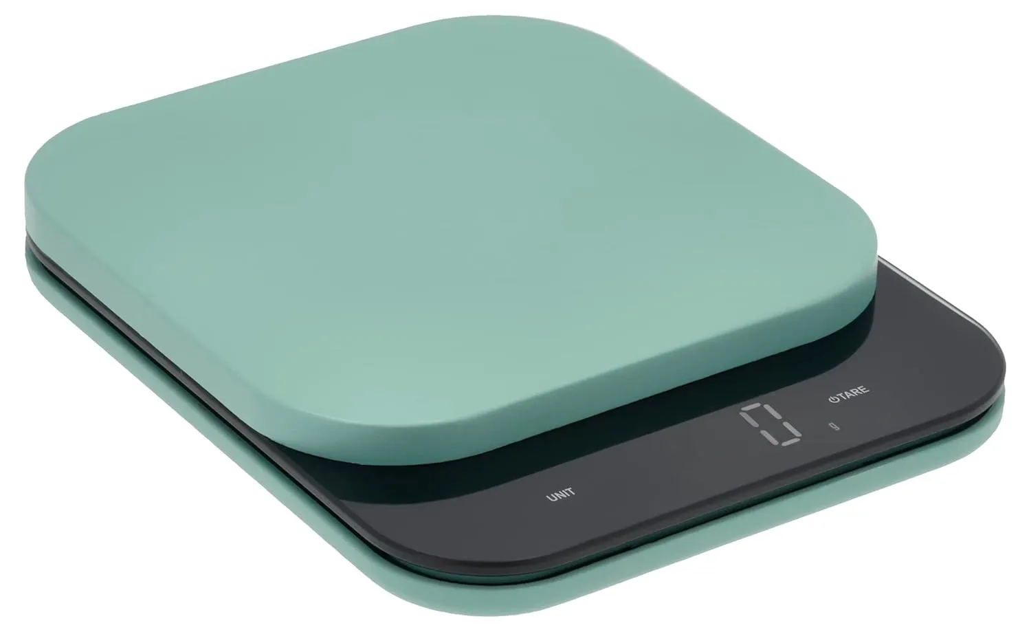 Mensura Kitchen Scale Accurate Measurements Made Effortless - Experience Precision Cooking with Battery - Powered Convenience - Requires 3 AAA Batteries for Reliable Performance (Nordic Green)
