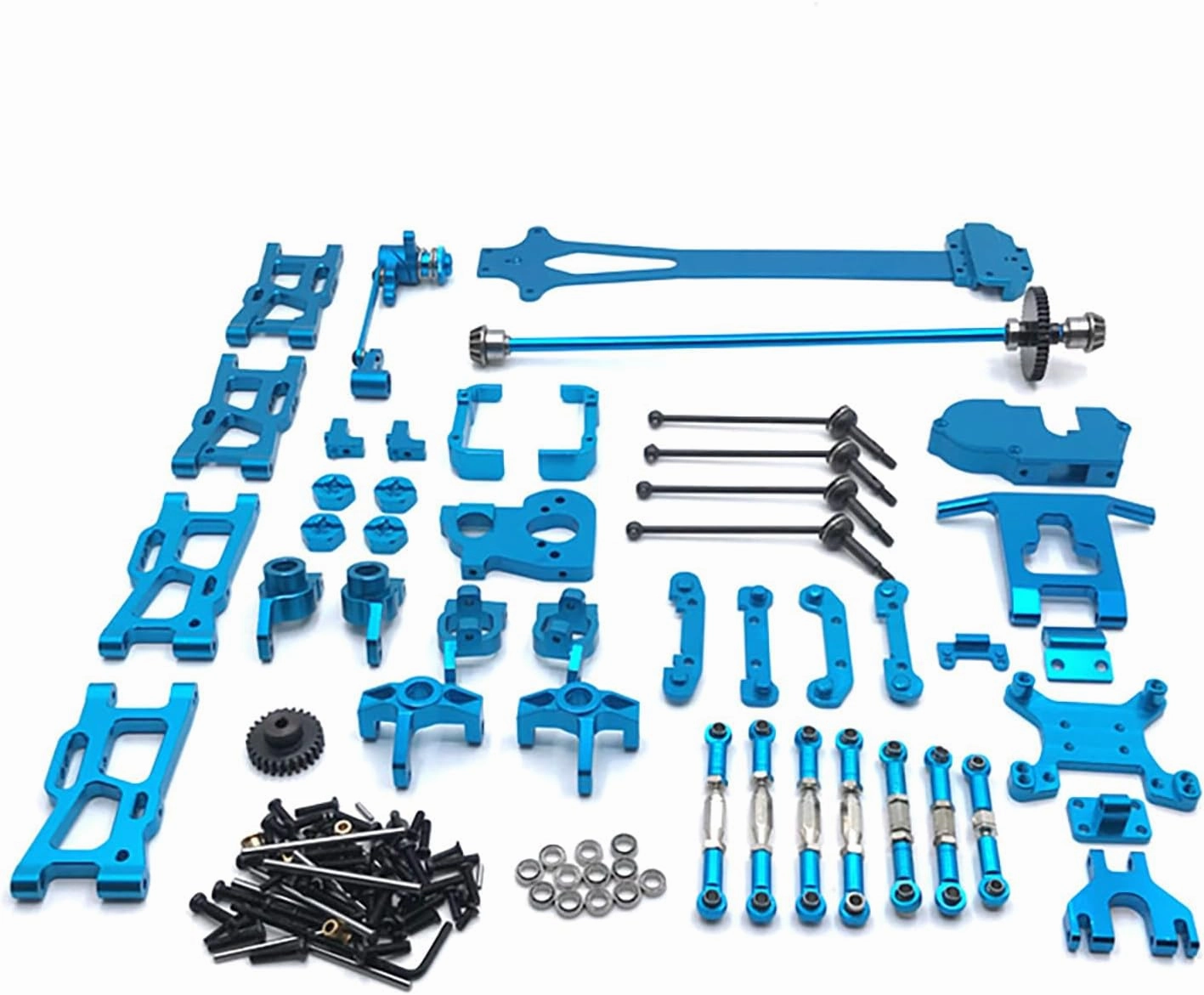 Metal Full Set for Wltoys 124016 124017 124018 124019 1/12 RC Car Upgrade Parts