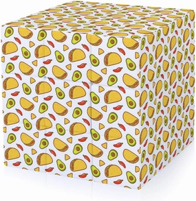 Mexican Food Avocado Funny 3x3x3 Cube Smooth Lightweight Puzzle for Adult Graphic Printing Travel