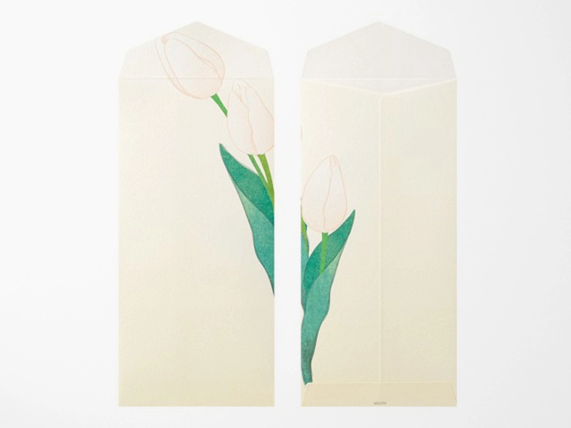 Midori Seasonal Envelopes - 158 Spring Flowers Four Designs