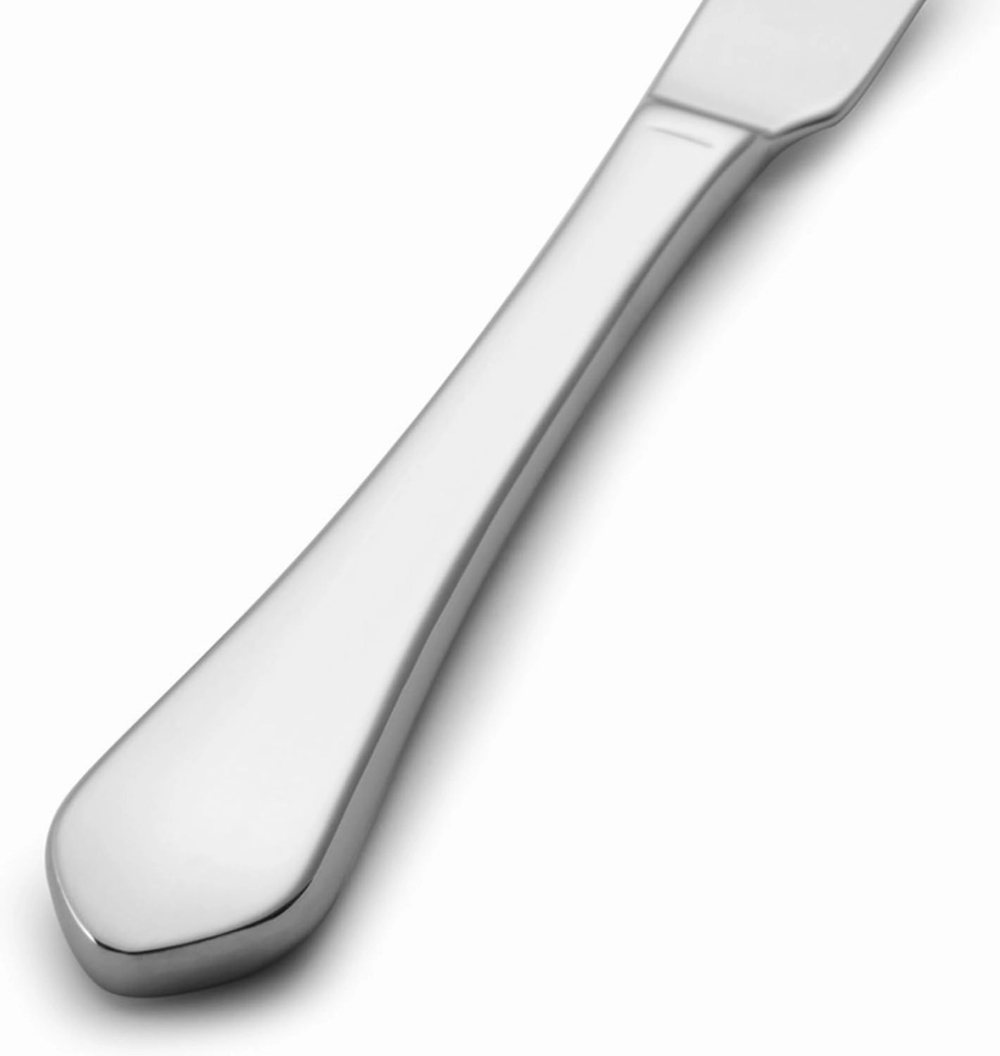 Mikasa Colson Flatware Service for 8, 18/10 Stainless Steel, Silverware Set with Serving Utensils and Caddy, 42 Piece