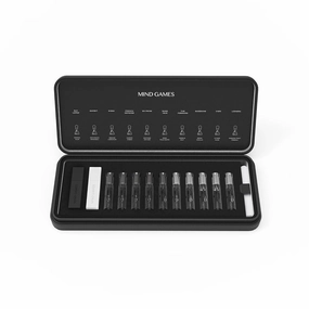 MIND GAMES 10 Piece Soulmate Discovery Set - Designer Perfume Set for Women & Men with The Forward, Sans Voir, Vieri, Lionora, Queening, Gambit, Ruy Lopez, French Defense, Sissa, En Prises