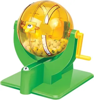 Mini Lottery Balls Machine Lotto Game Universal Sturdy with 75 Lottery Numbers