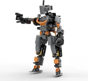 Mini Robot Warrior Building Blocks Toys Set 162 Pieces for Adults MOC Build for Age 18 