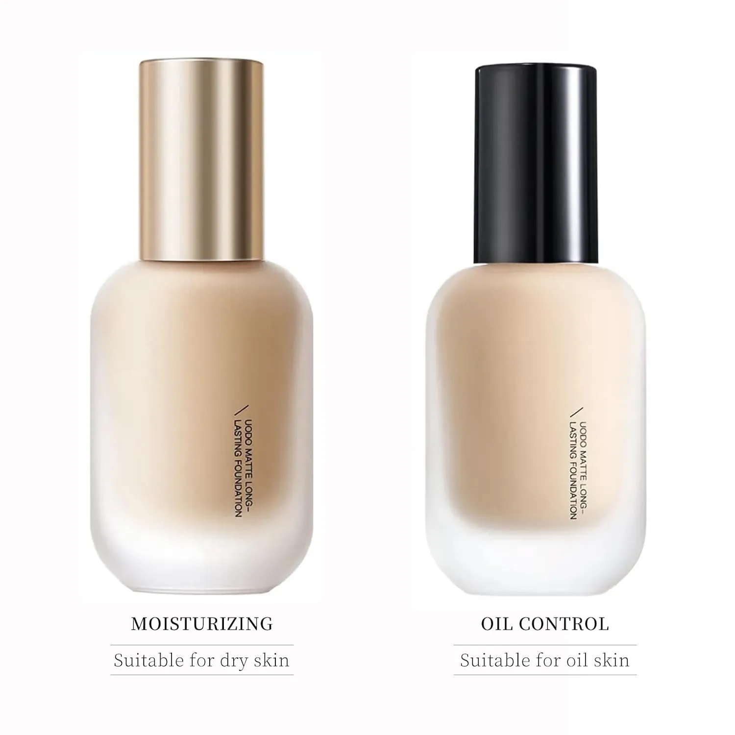 MissPretty Long-Lasting Liquid Foundation,Breathable Makeup for Face,Full Coverage,24HR Wear,Weightless,Natural Matte Finish,for Oil Skin,Dry Skin,Combination Skin (moisturizing#W02)
