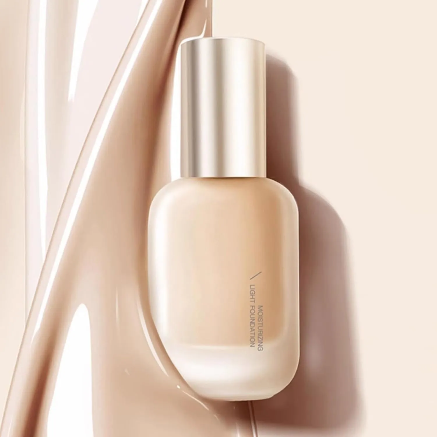 MissPretty Long-Lasting Liquid Foundation,Breathable Makeup for Face,Full Coverage,24HR Wear,Weightless,Natural Matte Finish,for Oil Skin,Dry Skin,Combination Skin (moisturizing#W02)