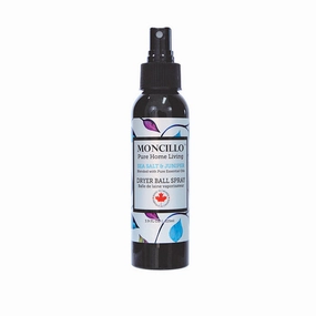 MONCILLO Sea Salt & Juniper Laundry Dryer Ball Spray