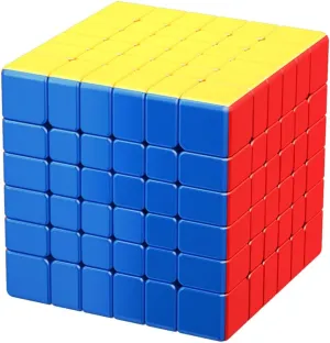 MOYU MEILONG 6x6 V2 Magnetic Speed Cube 6x6x6 Stickerless Magic Cube Puzzle Toy