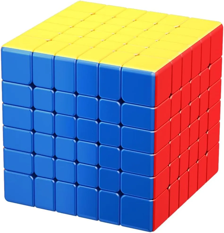 MOYU MEILONG 6x6 V2 Magnetic Speed Cube 6x6x6 Stickerless Magic Cube Puzzle Toy