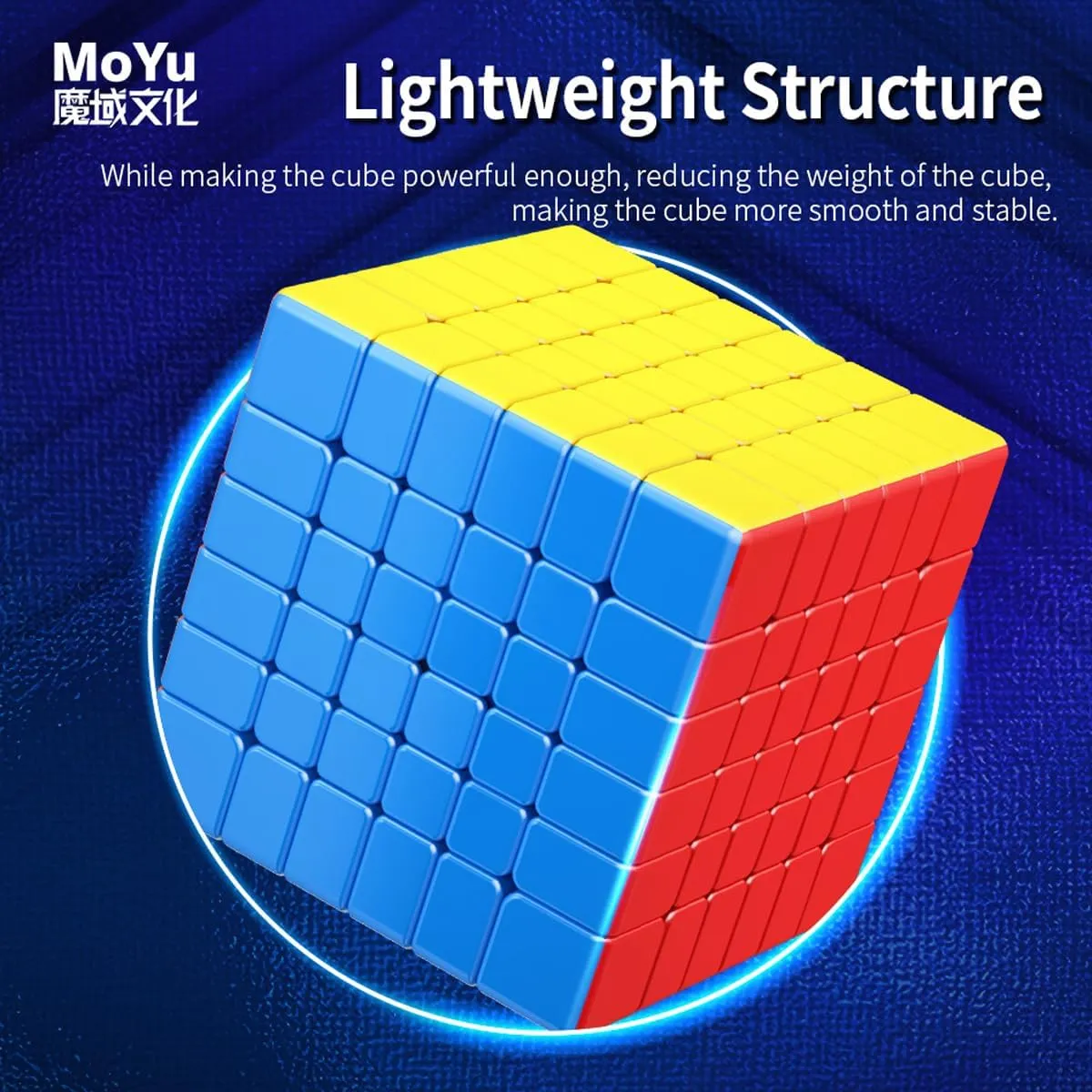 MOYU MEILONG 6x6x6 V2 Speed Cube Stickerless Magic Cube Puzzle Toy