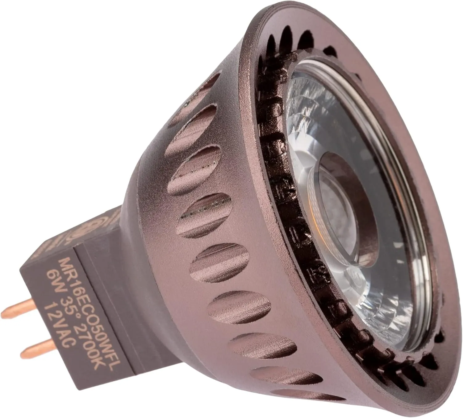 MR16ECO50WFL Eco MR16 Warm 2700K; 35° Flood; 6W = 50 Watt Incandescent Equivalent; MR16-ECO-50-W-FL FXLuminaire Lamp Bulb Hunter