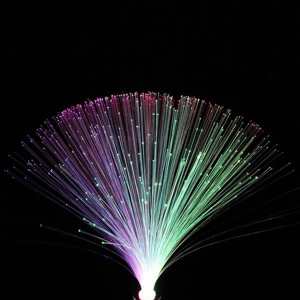 Multicolor LED Fiber Optic Light Lamp