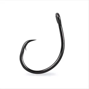 Mustad Demon Perfect® Inline Circle Hook - 1X Fine Fishing Hook, Wide Gap Circle Hook, Ideal for Saltwater & Freshwater Fishing, Original Design Big Fishing Hook