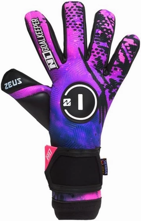 N1 Goalkeeper gloves Zeus UGT . Football Gloves Ultralight with Hybrid Roll-Negative Cut and German Latex UGT  Palm.Soccer Goalie Gloves Ultra Fitted for Adults.
