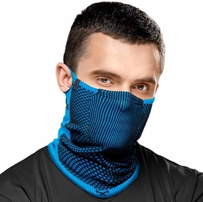 Naroo F5-2-in-1 Reversible Reusable Anti Dust Pro Neck Gaiter with Breathable holes for Winter Running Skiing Biking