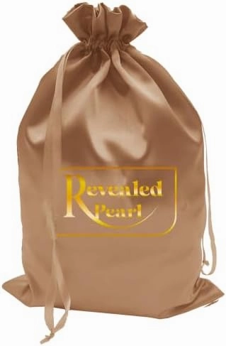 Natural hair essentials reversible and adjustable Satin bonnet, satin pillowcases, satin Scrunchies and headband set of 8 pieces (Beige)