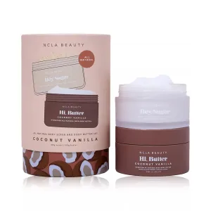 NCLA - Coconut Vanilla Body Care Discovery Set (Body Scrub   Body Butter) | Vegan, Cruelty-Free, Clean Skincare (2 Pieces)