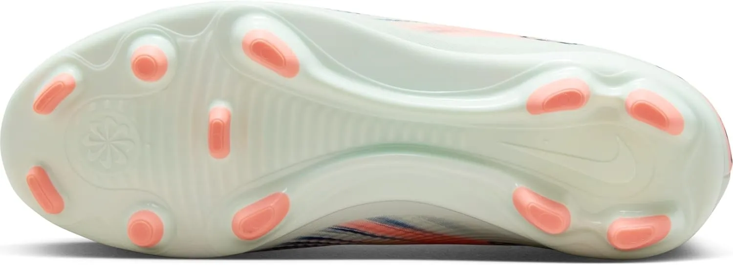 Nike Jr. Vapor 16 Club Mercurial Dream Speed Big Kids' MG Low-Top Soccer Cleats (FZ1614-300, Barely Green/Crimson Pulse/Metallic Gold Coin)