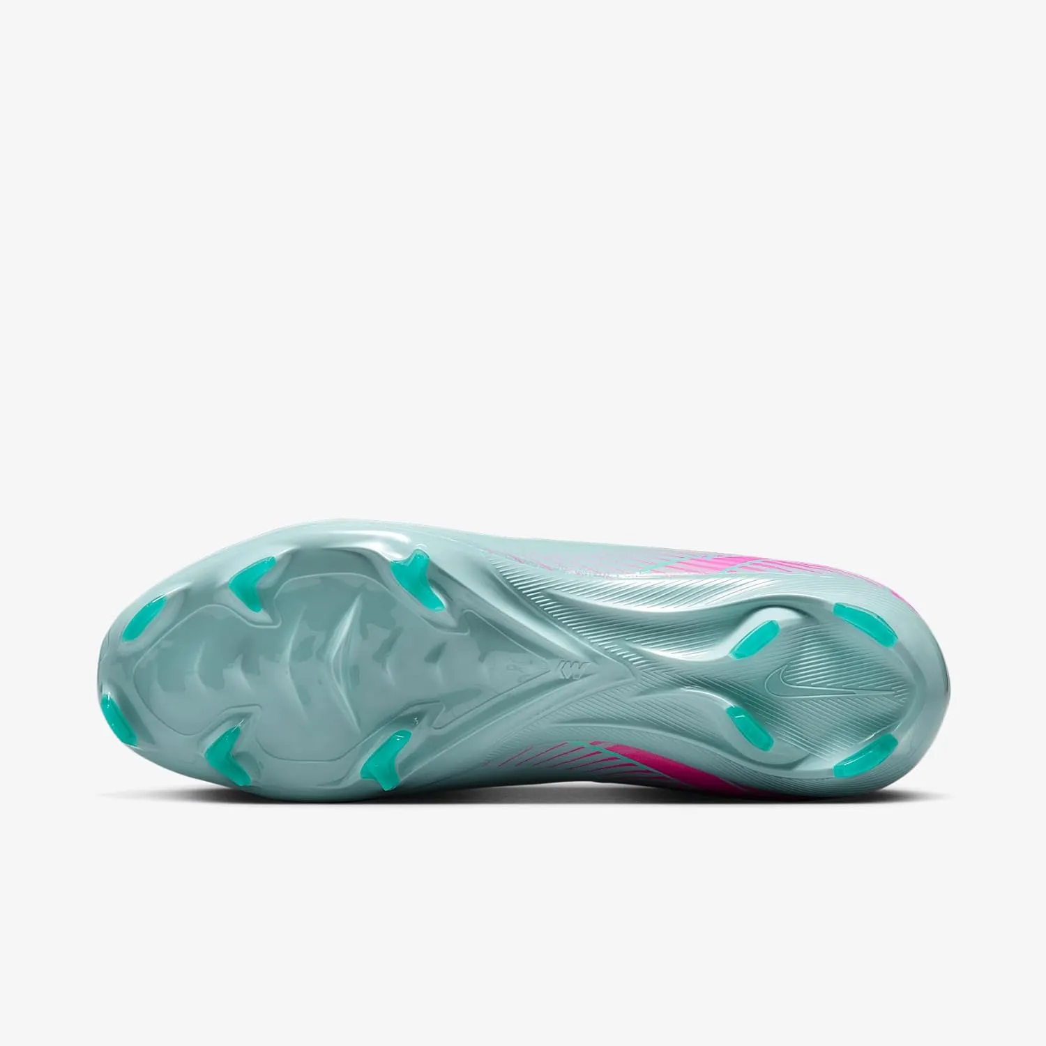 Nike Mercurial Superfly 10 Pro FG High-Top Soccer Cleats (HF9433-301, Ocean Cube/Pink Blast)