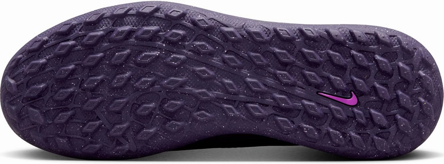 Nike Jr. Mercurial Superfly 10 Club Big Kids' TF High-Top Soccer Shoes (HJ6933-500, Grand Purple/Pale Ivory)