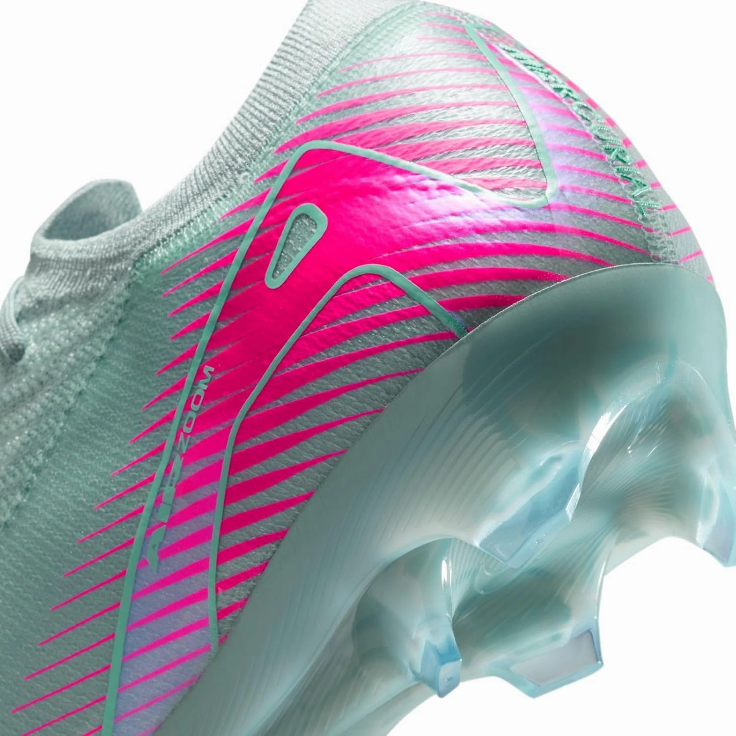 Nike Mercurial Vapor 16 Elite FG Low-Top Soccer Cleats (FQ1457-301, Ocean Cube/Pink Blast)