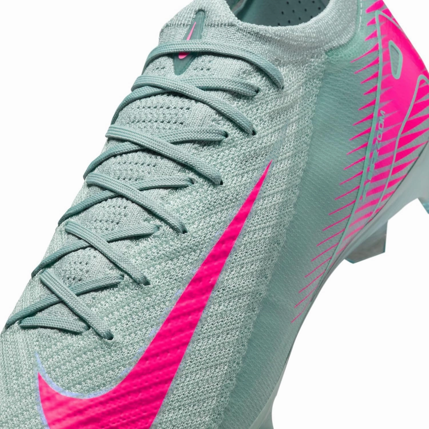 Nike Mercurial Vapor 16 Elite FG Low-Top Soccer Cleats (FQ1457-301, Ocean Cube/Pink Blast)