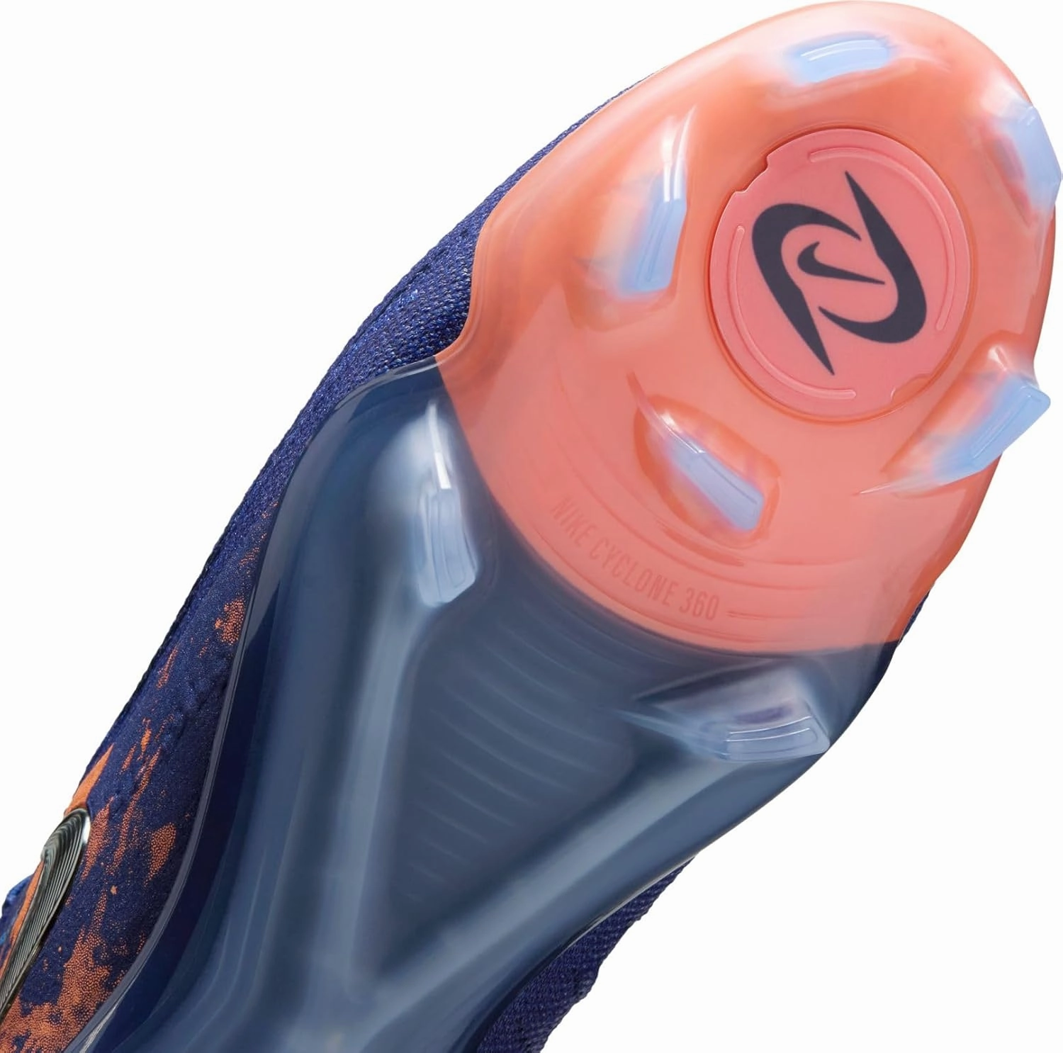 Nike Phantom GX 2 Elite Erling Haaland FG Low-Top Soccer Cleats (HF6361-400, Blue Void/Chrome)