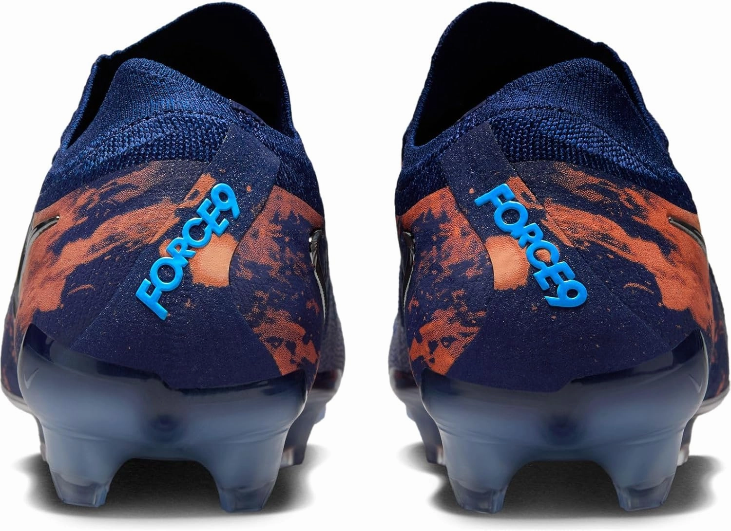 Nike Phantom GX 2 Elite Erling Haaland FG Low-Top Soccer Cleats (HF6361-400, Blue Void/Chrome)