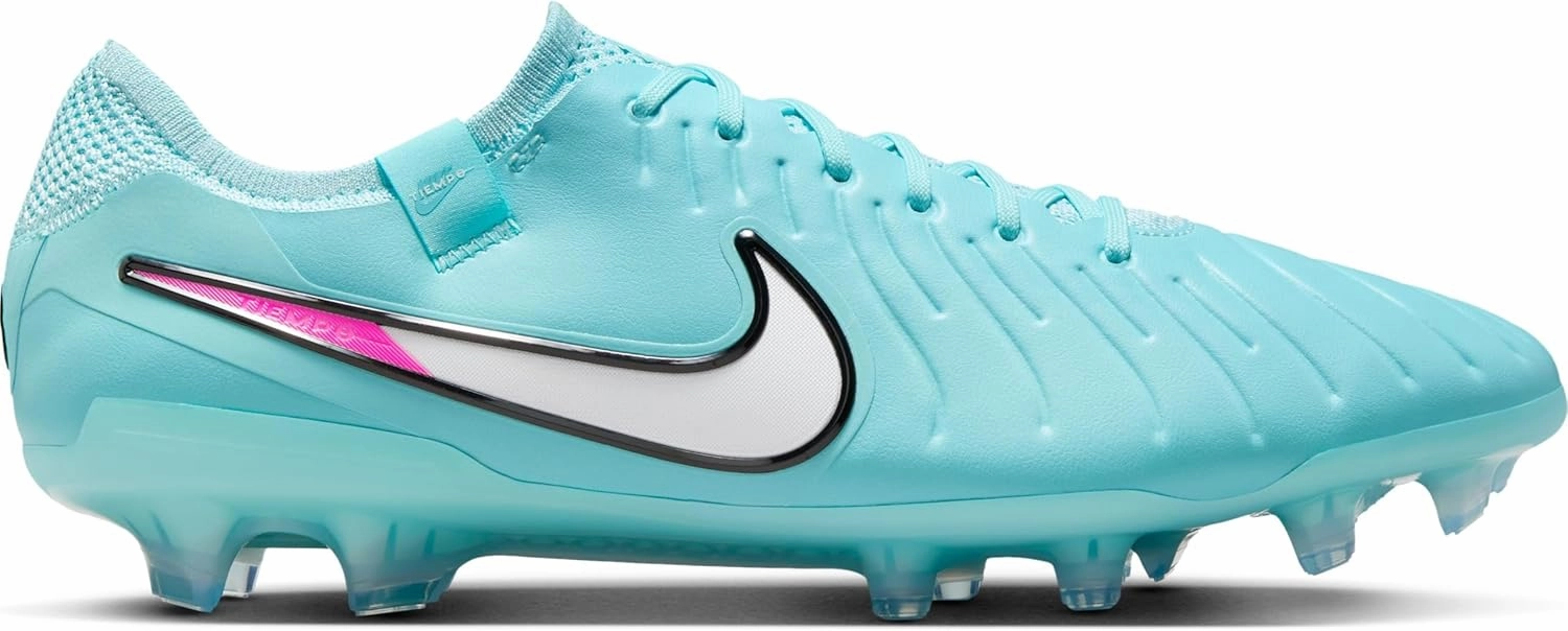 Nike Tiempo Legend 10 Elite Firm-Ground Low-Top Soccer Cleats (DV4328-401, Copa/White)
