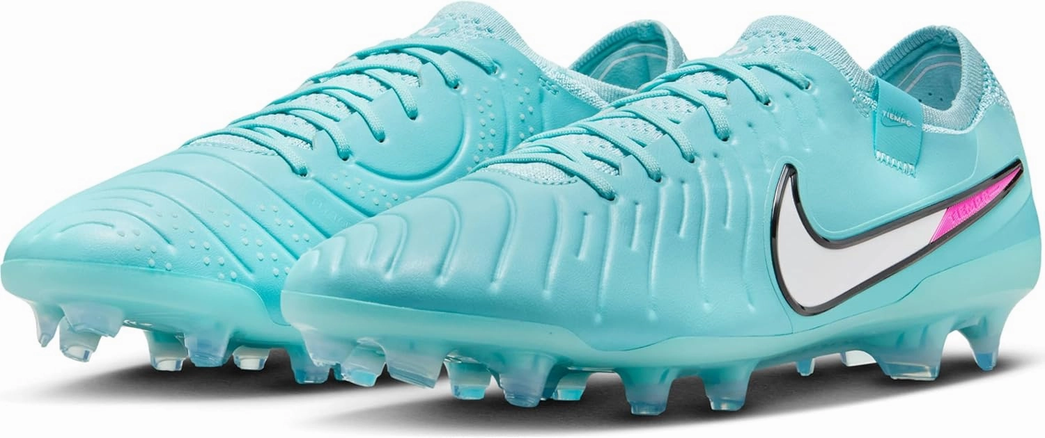 Nike Tiempo Legend 10 Elite Firm-Ground Low-Top Soccer Cleats (DV4328-401, Copa/White)